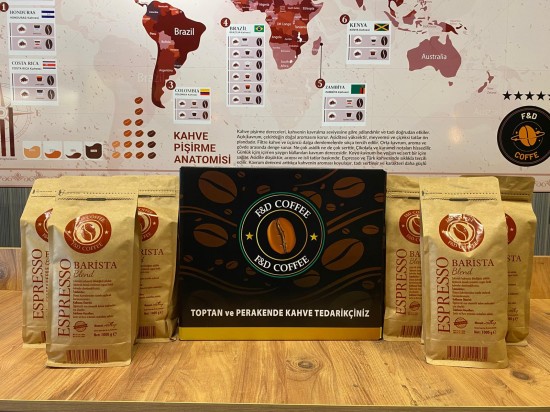 F&D COFFEE ÇEKİRDEK KAHVE PAKETİ (KÜÇÜK)