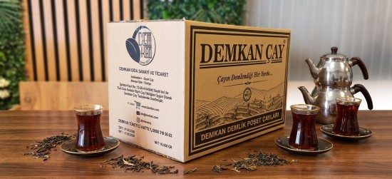 DEMKAN 10 KG (40GRLIK) DEMLİK POŞET ÇAY SADE