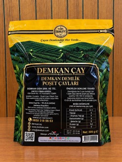DEMKAN EV TİPİ (5GR) DEMLİK POŞET ÇAY 2'Lİ KAMPANYA (2*500GR)