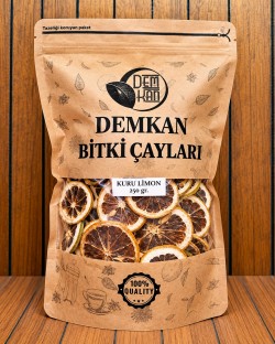 DEMKAN KURUTULMUŞ DİLİM LİMON 250 GR