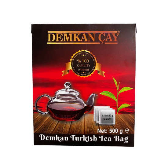 DEMKAN 500 GR EV TİPİ ÇAY PAKETİ (50X10GR)