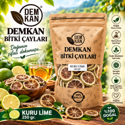 DEMKAN KURUTULMUŞ DİLİM LİME 250 GR